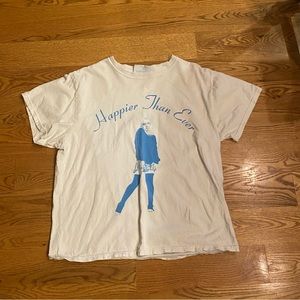 billie eilish tour shirt